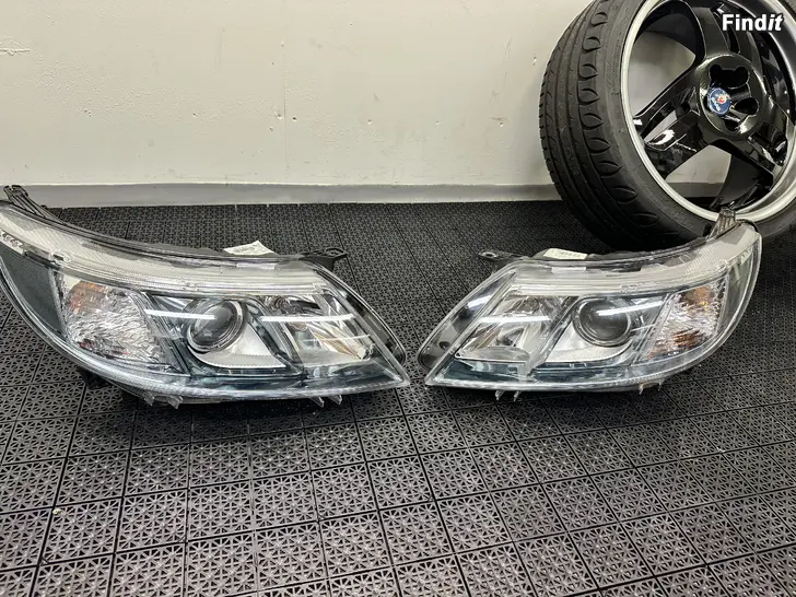Myydään Saab 9-3 2008 - Xenon Iceblock AFL umpiot