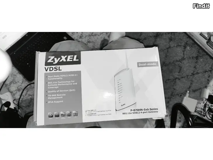 Säljes Zyxel modeemi