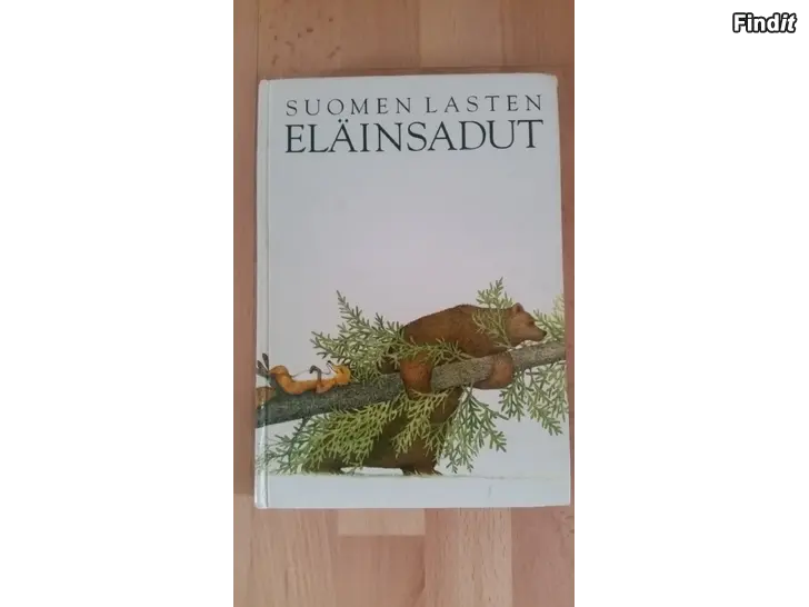 Myydään Suomen lasten eläinsadut satukirja -hinta 8e