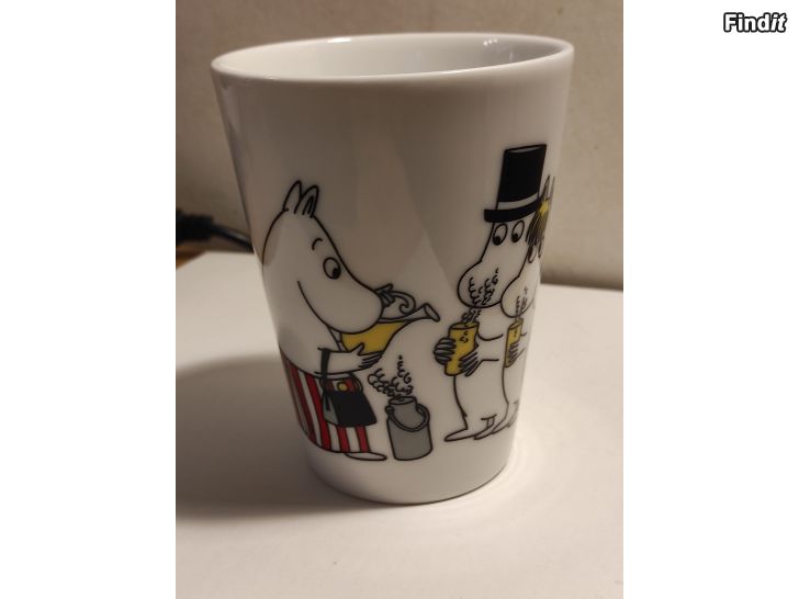 Myydään Muumimuki, Moomin UK Mug Tea Time, 0.4 L. Art Deco Teema Syntymäpäivä