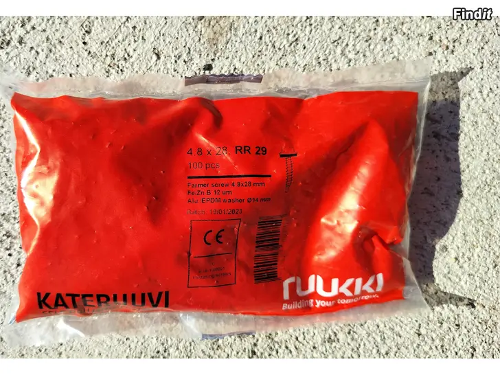 Säljes Ruukki takskruvar