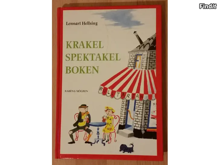 Myydään Krakel Spektakel boken av Lennart Hellsing  10e