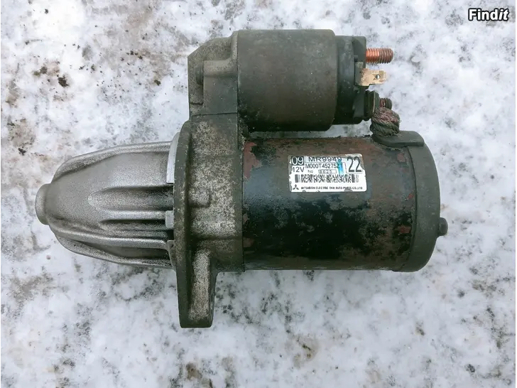 Myydään Mitsibishi Lancer 1,5 2010 käynnistysmoottori MR9949