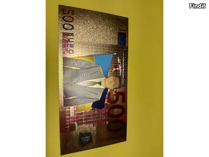 Myydään Wolodymyr Zelenskyy sedel förgylld B