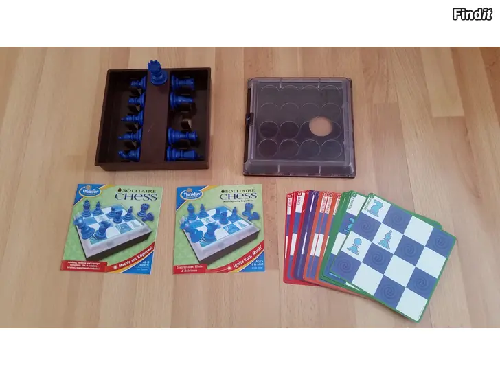 Myydään Thinkfun Solitaire Chess Szachy Solo -hinta 18e