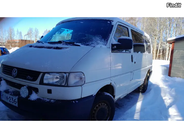 Myydään transporter t4 2.5tdi 4x4 juuri leimattu -04