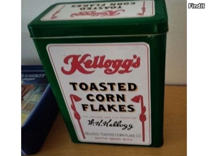 Myydään Peltinen purkki orthex