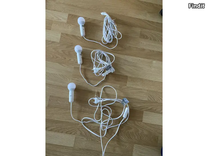 Säljes Lampsladdar till julstjärnor