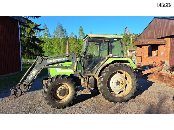 Säljes Deutz Fahr traktor, årsmodell 1985, gångtid 5870 h
