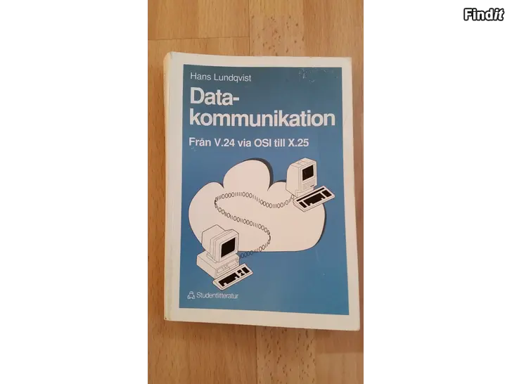 Myydään Data-kommunikation Hans Lundqvist bok 4e