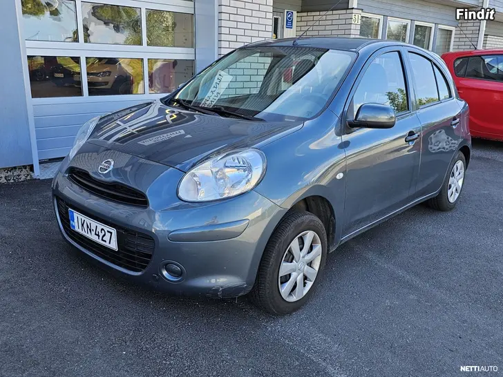 Myydään Nissan Micra 4 990  Visia 1,2 80hp hp 5 M/T Rahoitus ilman käsirahaa ja kampanja 0 korolla