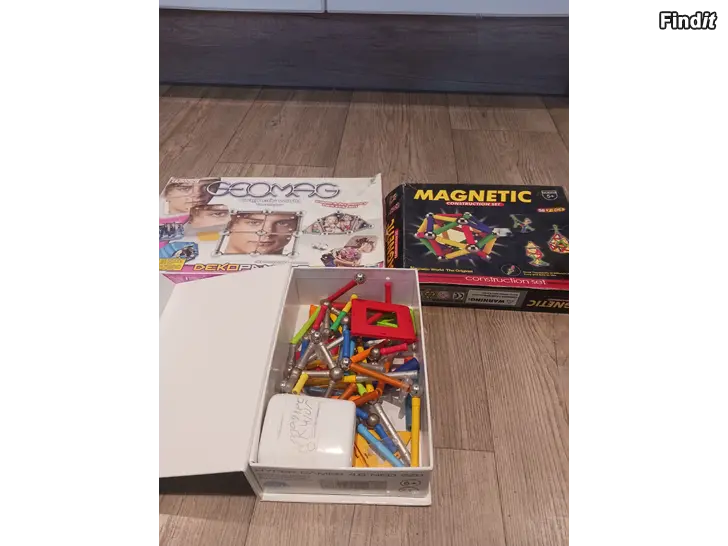 Säljes Geomags, pussel, metallpussel