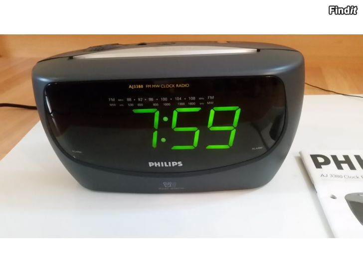 Säljes Kelloradio Philips AJ 3380 10e