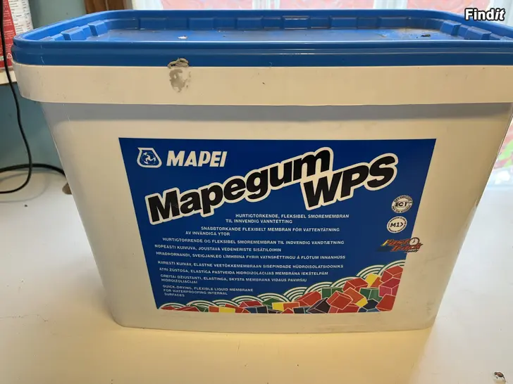 Myydään Vedeneriste Mapei Mapegum