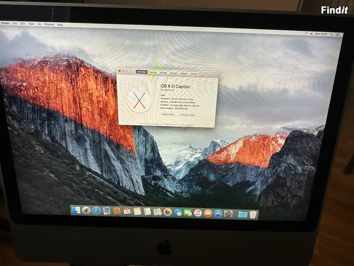 Säljes Apple imac 2007