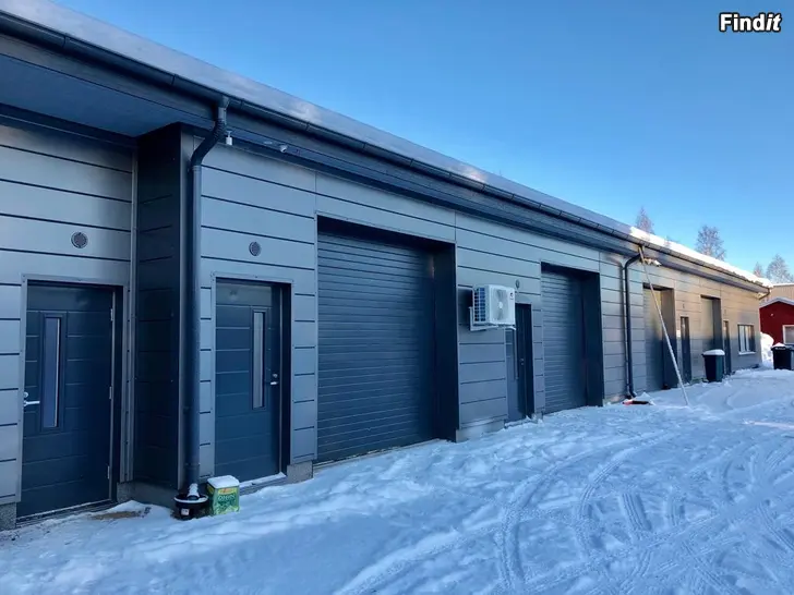 Vuokrataan Monipuolinen lämmin halli Lintuvuorella 162m2