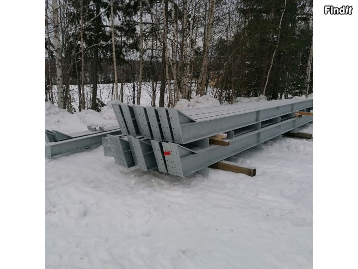 Myydään Myydään teollisuushallin runkorakenne
