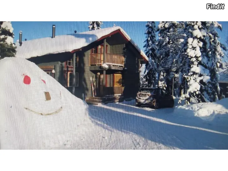 Vuokrataan Ruka 100m2 hirsi paritalo huoneisto vkot 42, 48, 2