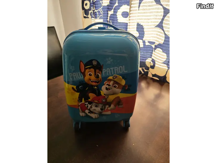 Säljes Paw patrol resväska med hjul