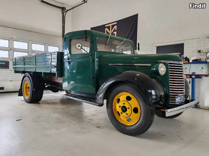 Myydään Chevrolet 1939 lastbil. museiregistrerad