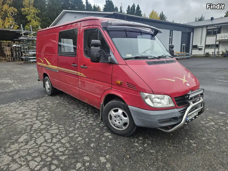 Säljes Mercedes-Benz Sprinter 316cdi, besiktad 6.10.2025, endast 238tkm
