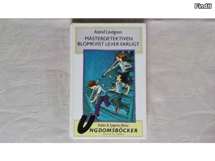 Säljes Astrid Lindgren     Mästerdetektiven Blomkvist lever farligt