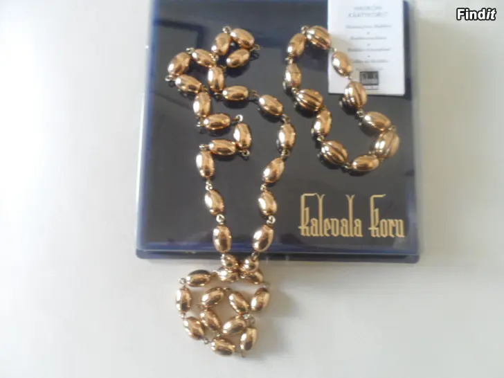 Myydään Kalevala Halikon käätykorut pronssi yht