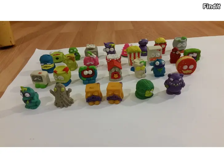 Säljes Pyyhekumit kynänpäähän 29kpl 6e