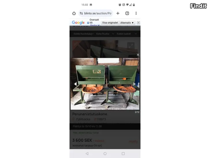 Köpes Potatissättare