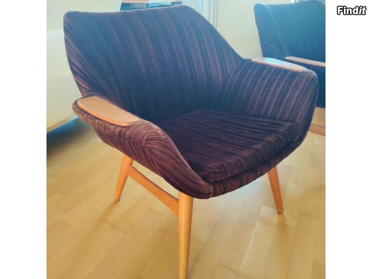 Myydään Vintage retro nojatuolit 60-70luku