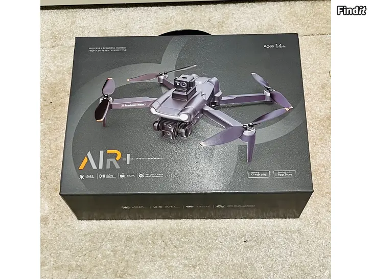 Myydään Skyvoi Air+ Pro Max GPS drönare  oanvänd