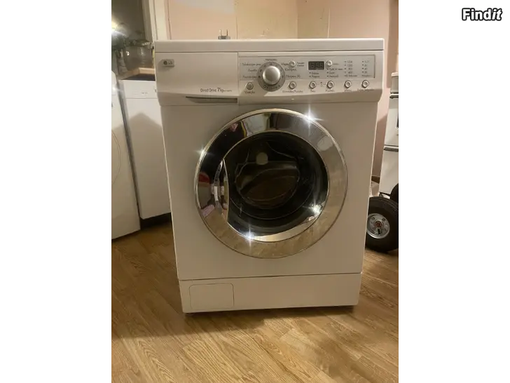 Myydään LG Direct Drive 7 kg pyykinpesukone