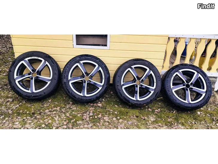 Myydään Barzetta Azure vanteet ja Linglong Sportmaster renkaat