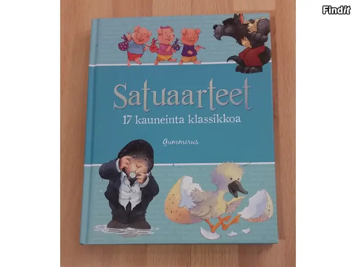 Säljes Satuaarteet kirja Gummerus 17 kauneinta klassikkoa 10e