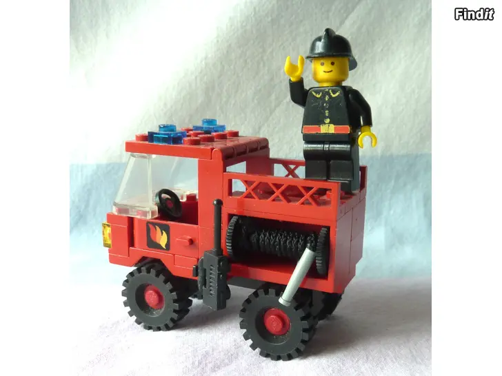 Myydään Lego 6650 paloauto vuodelta 1981