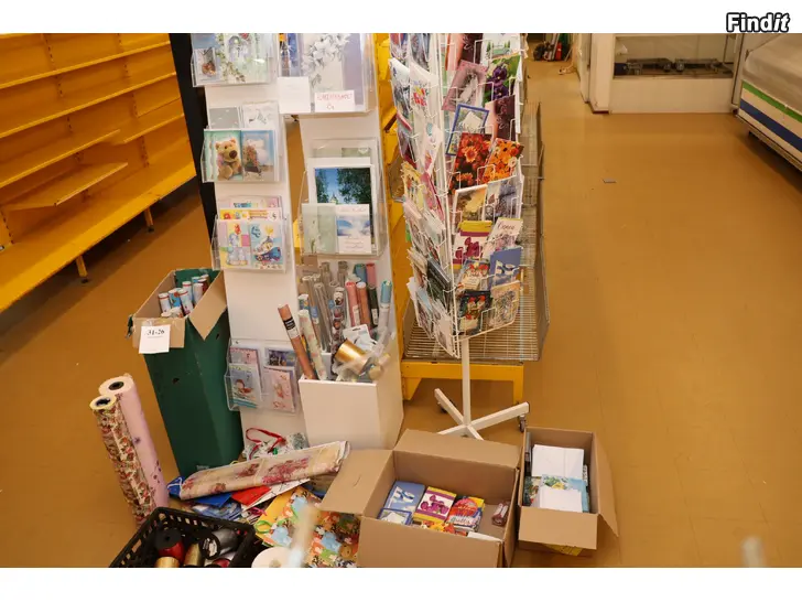 Säljes Butikstillbehör konkursauktion