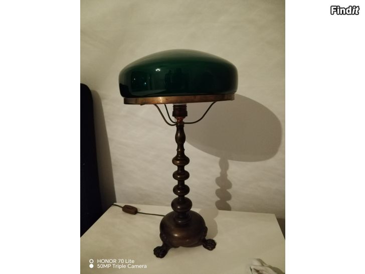 Myydään Strindberg Antiikki Pöytälamppu Lampa