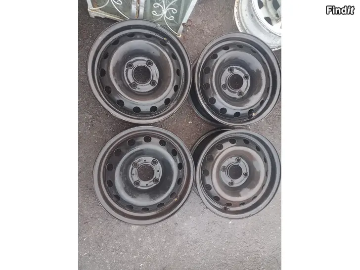 Myydään Peugeot/Citroen 14 tuuman peltivanteet asialliset