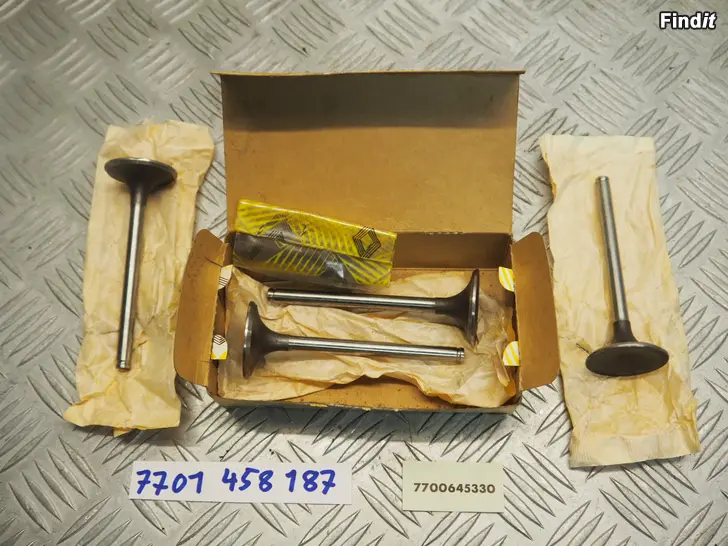 Myydään Renault R9 1.2 1.4 venttiilit valves