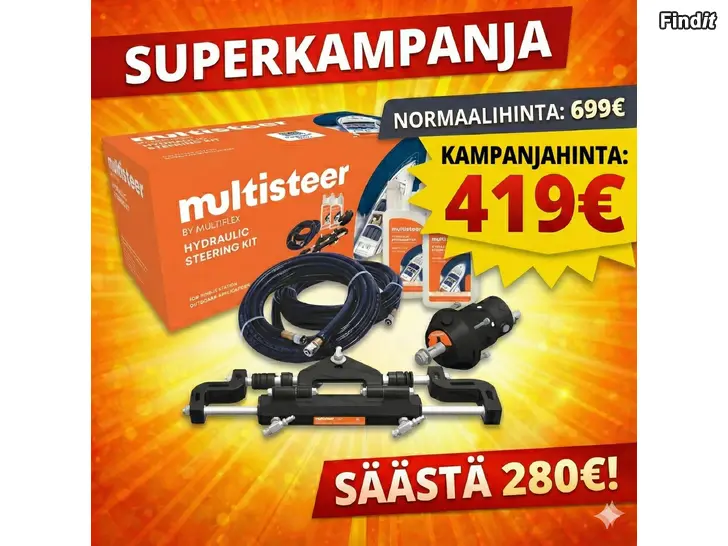 Säljes JANUARI-REA Hydraulstyrning Multisteer-115HV