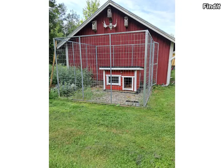 Säljes Hundbur med koja