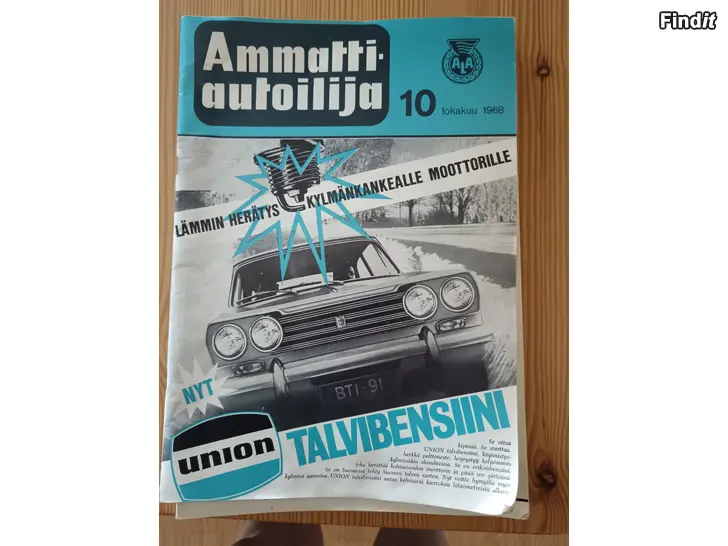 Säljes Ammatti-autoilija 1968, 1969