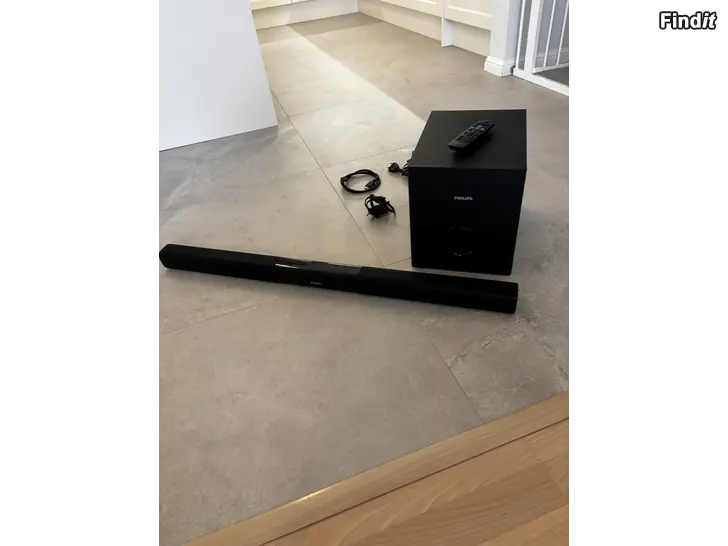 Säljes Phillips soundbar med subwoofer