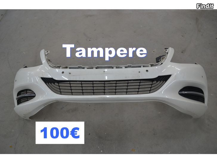 Myydään Mercedes-Benz W222 13-19 S-sarja puskuri etu valkoinen front bumper A2226900140