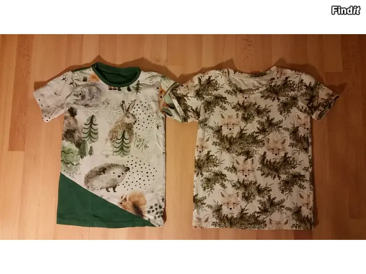 Myydään 2 kpl DIY T-paita koko noin 116-120 7e