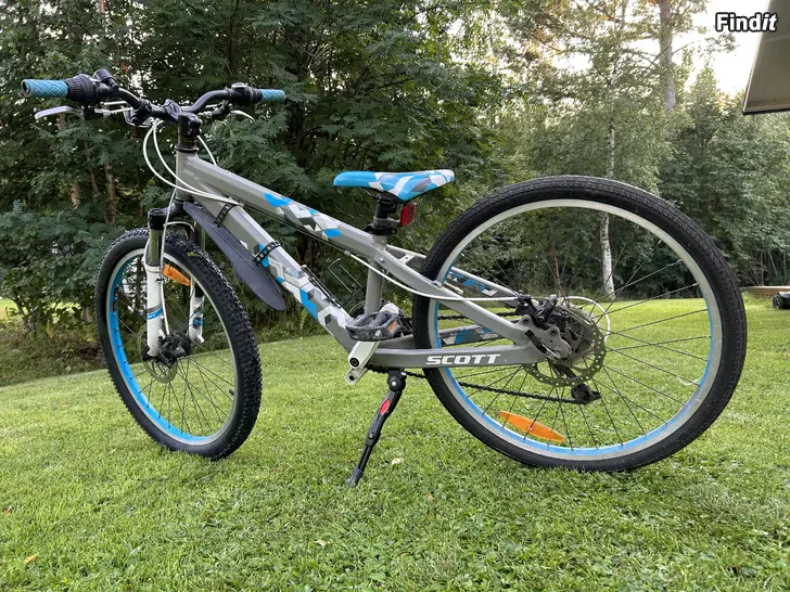 Säljes Cykel SCOTT 24 tum18 växlar, skivbromsar, stötdämpare
