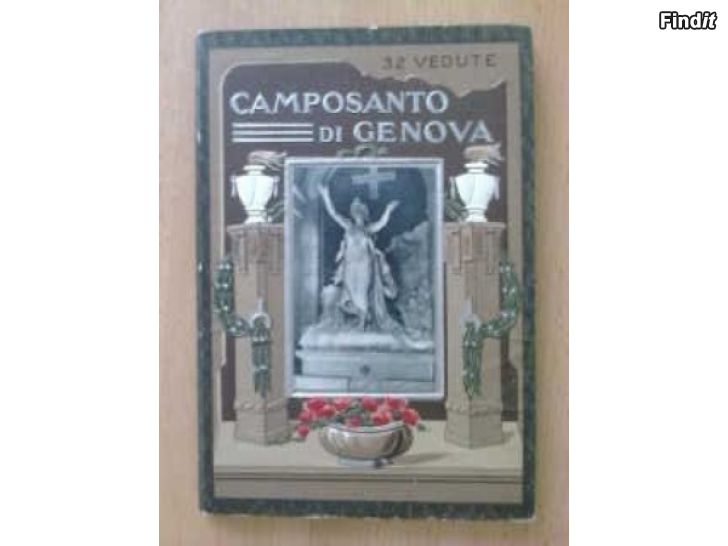Myydään Camposanto di Genova 32 vedute, no 155