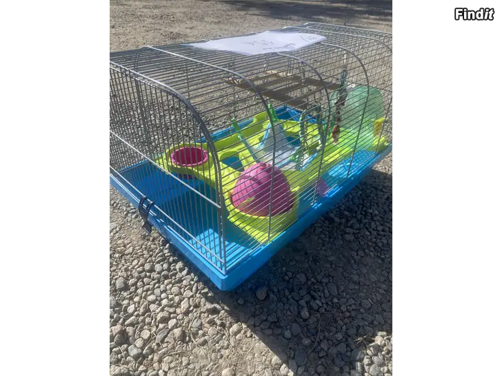 Myydään Säljes bur för hamster/gnagare