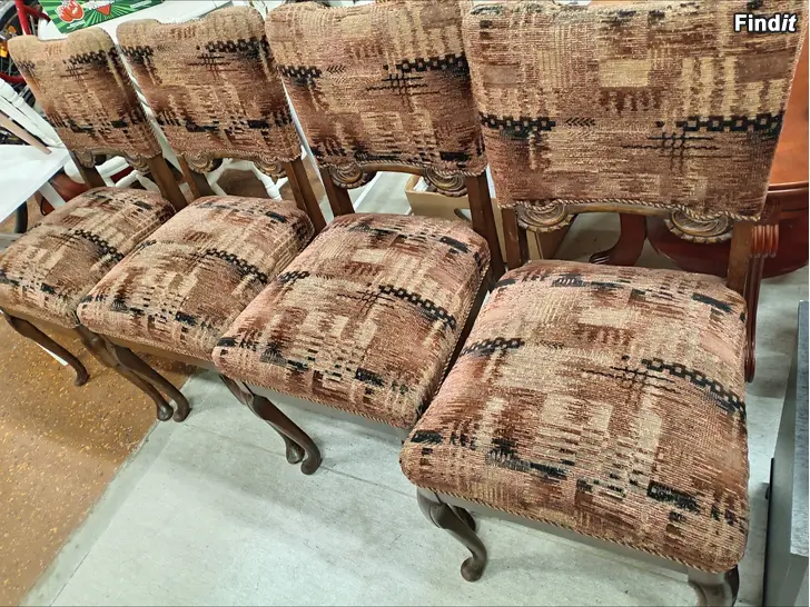 Säljes Antiikkituolit 4kpl