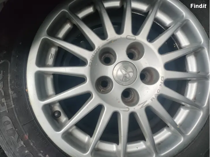 Myydään O.z Toyotan 5x100x15 vanteet